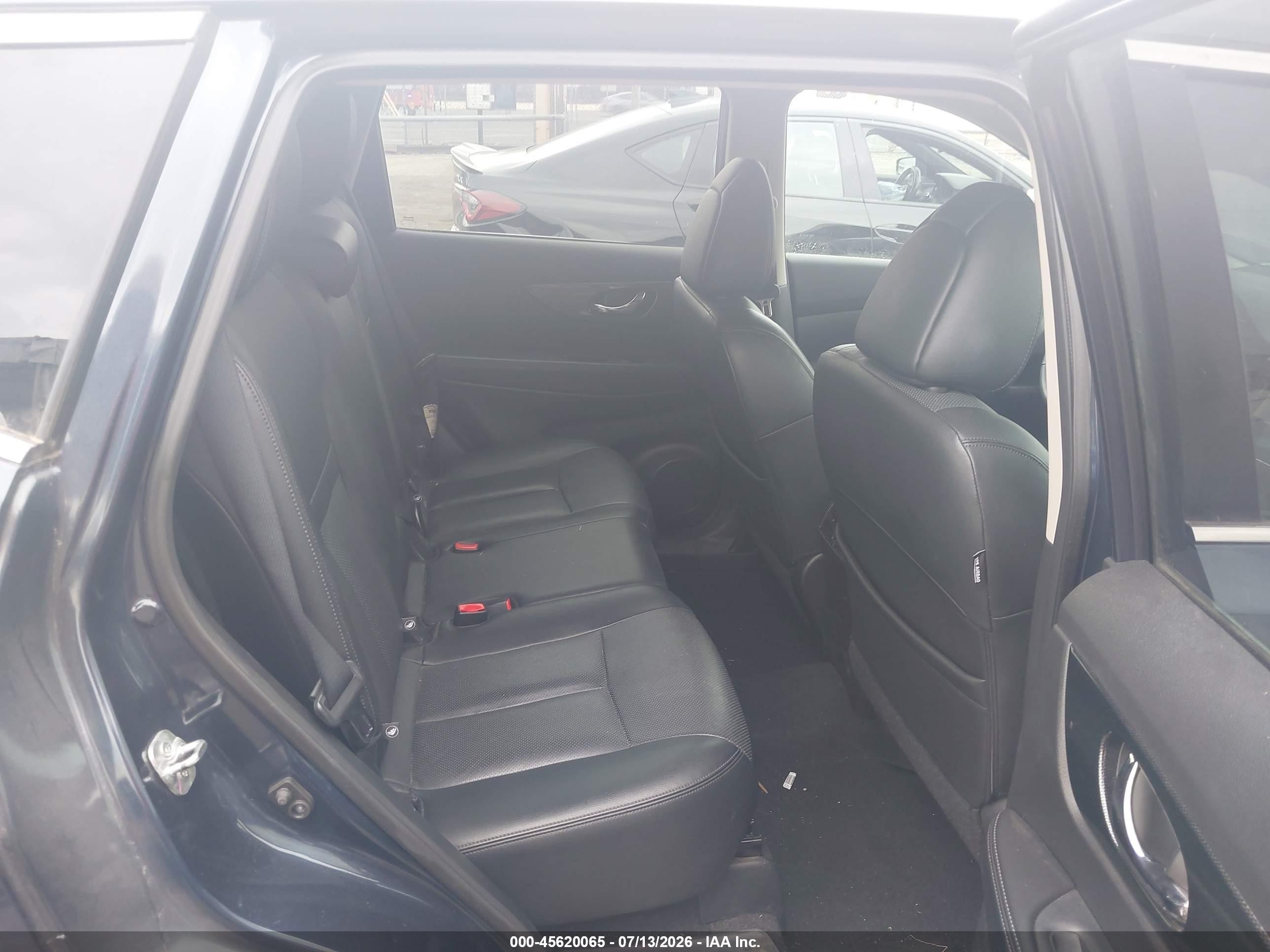 2015 Nissan Rogue Sl Dark Blue vin: 5N1AT2MV1FC890265