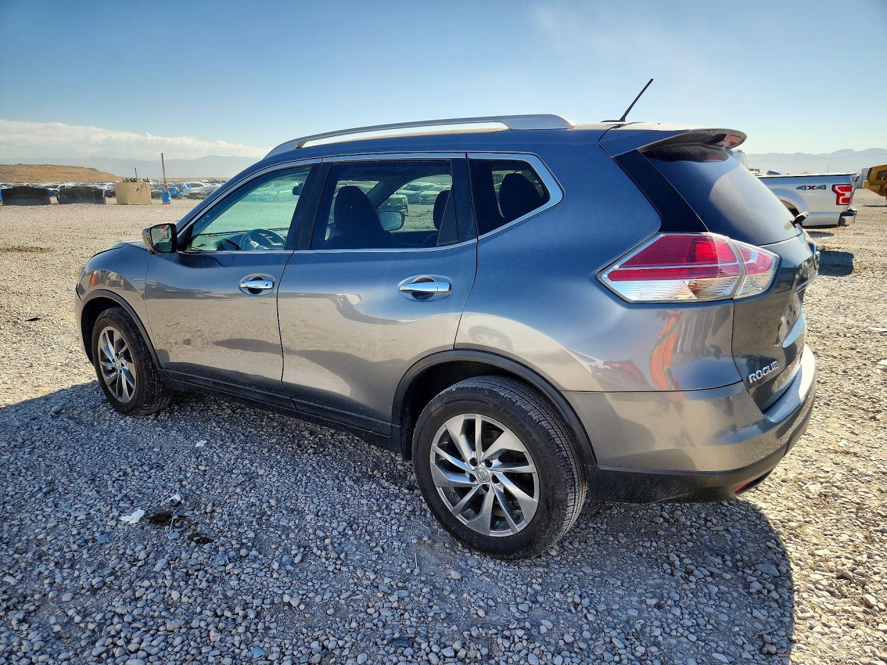 2015 Nissan Rogue Sl Gray vin: 5N1AT2MV1FC899872