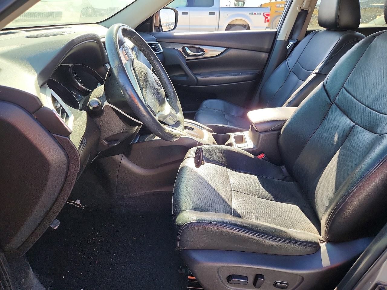 2015 Nissan Rogue Sl Gray vin: 5N1AT2MV1FC899872