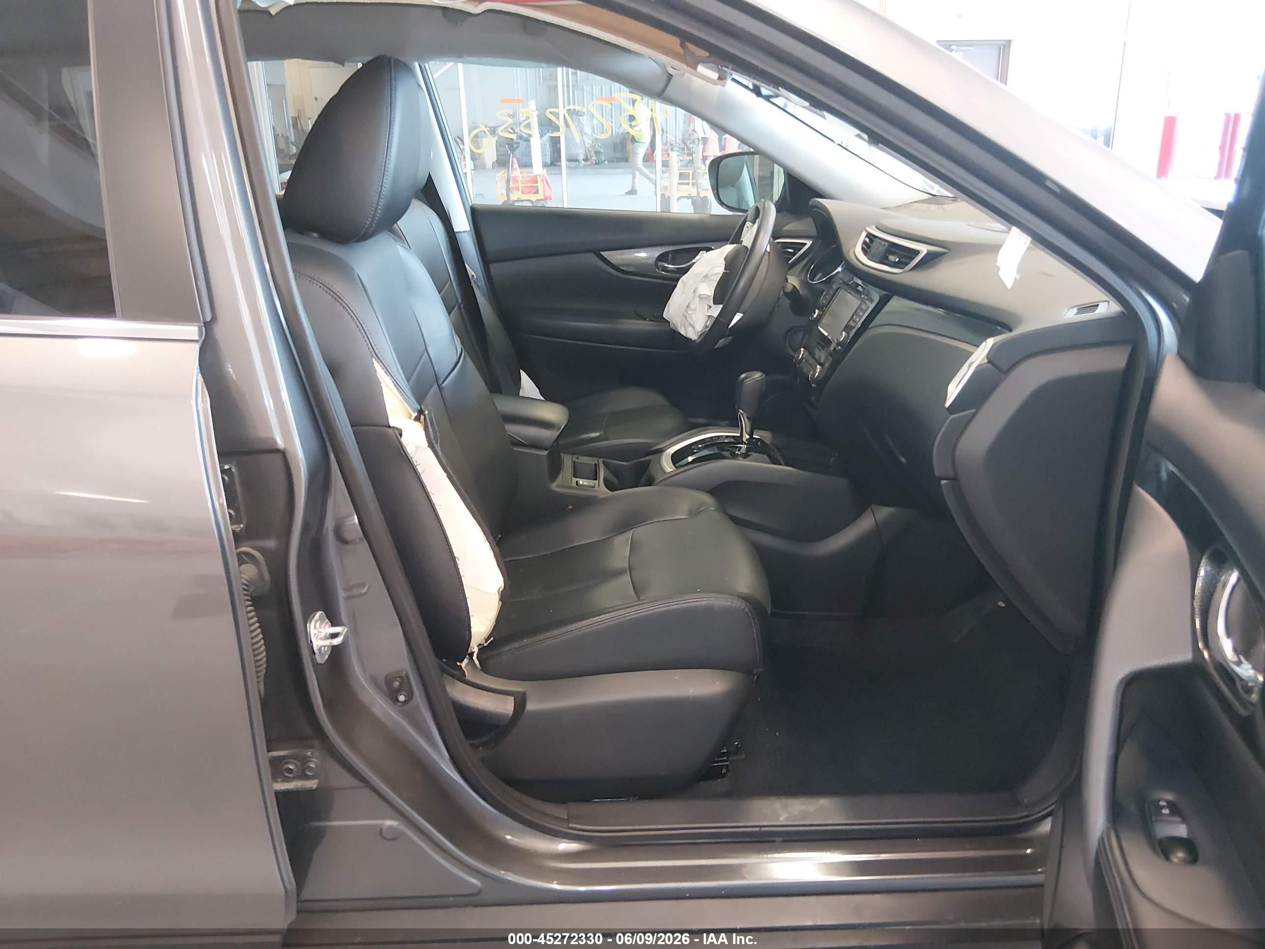 2015 Nissan Rogue Sl Gray vin: 5N1AT2MV1FC909560