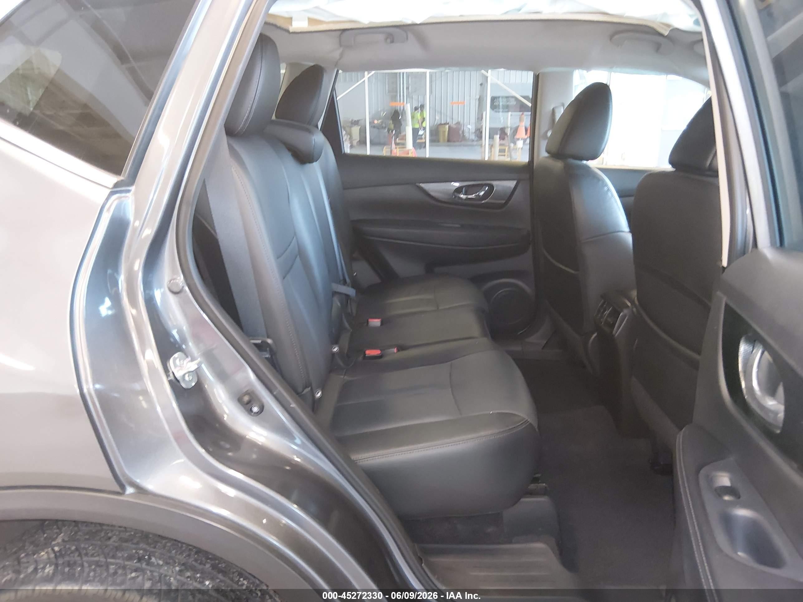 2015 Nissan Rogue Sl Gray vin: 5N1AT2MV1FC909560
