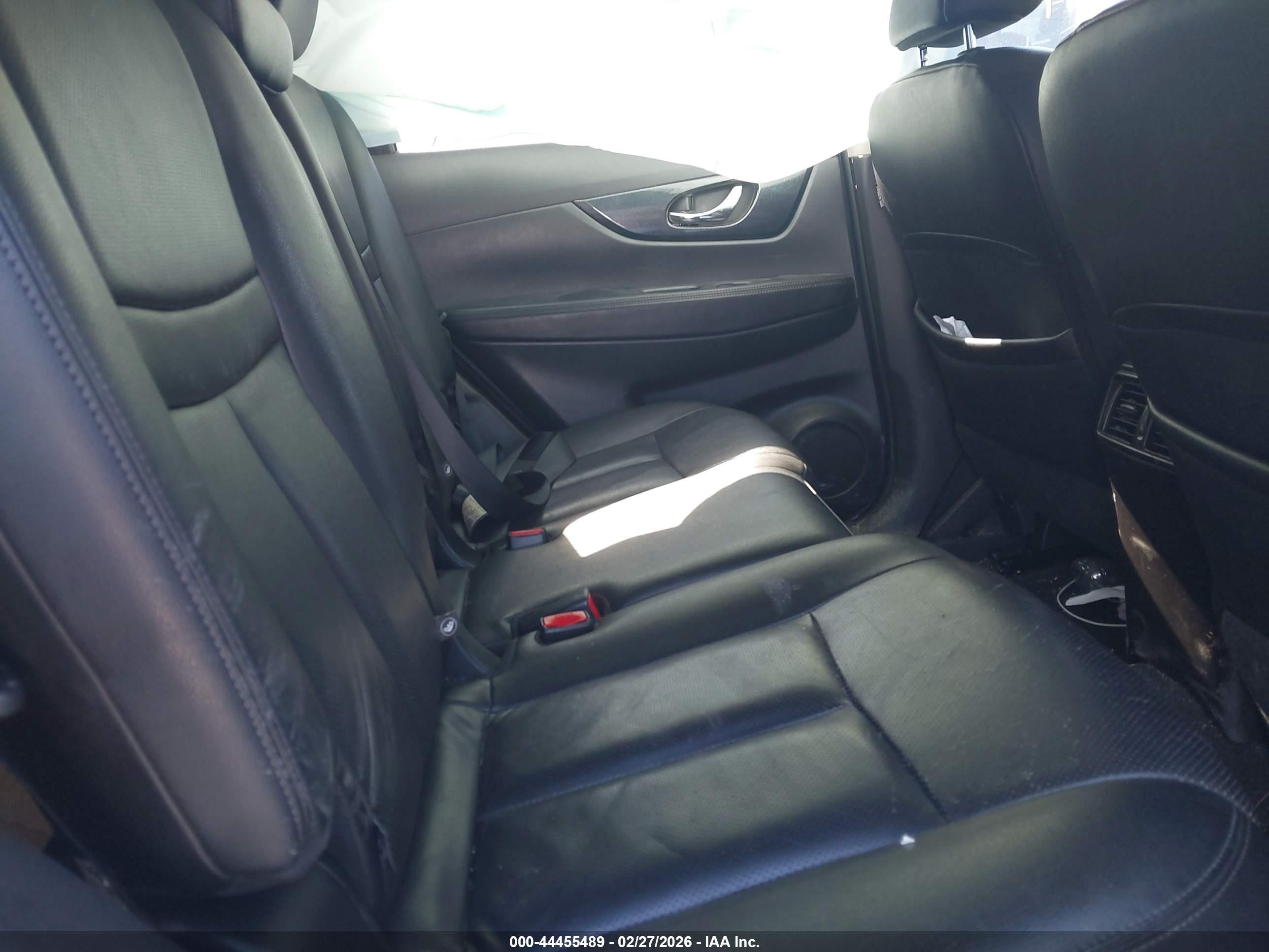 2015 Nissan Rogue Sl Белый vin: 5N1AT2MV1FC910241