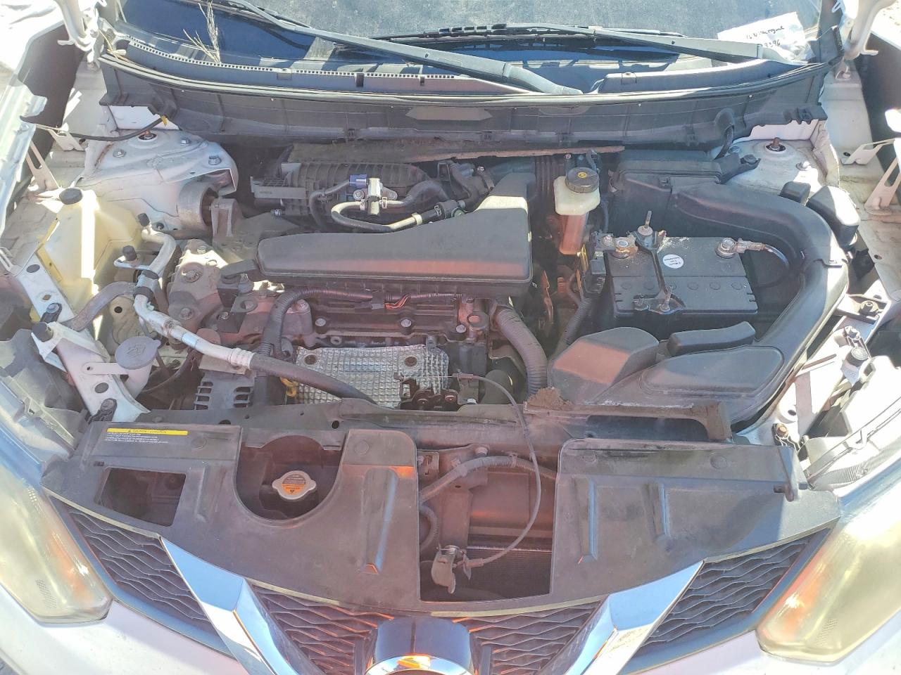 2016 Nissan Rogue Sl Белый vin: 5N1AT2MV1GC793164