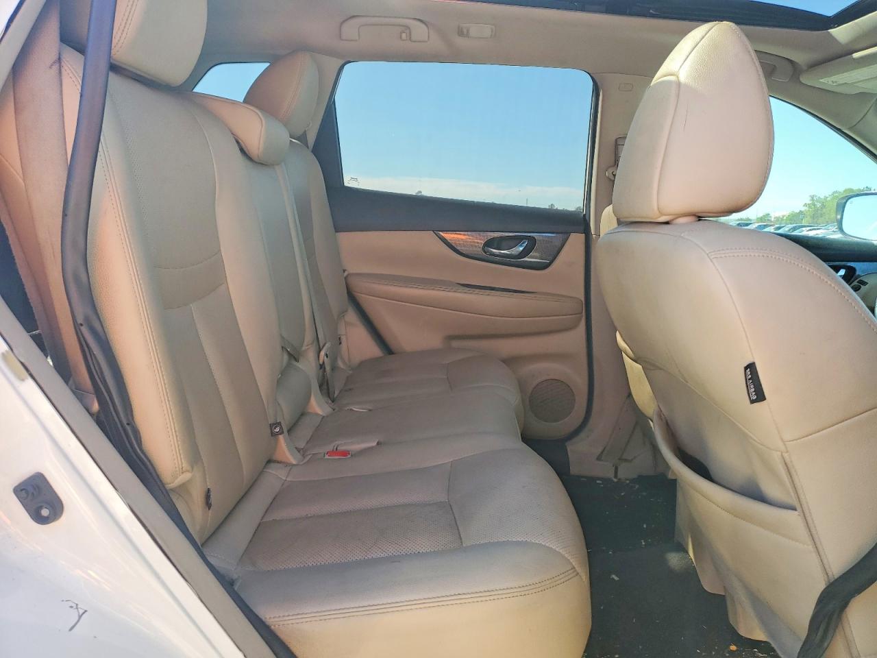 2016 Nissan Rogue Sl Белый vin: 5N1AT2MV1GC793164