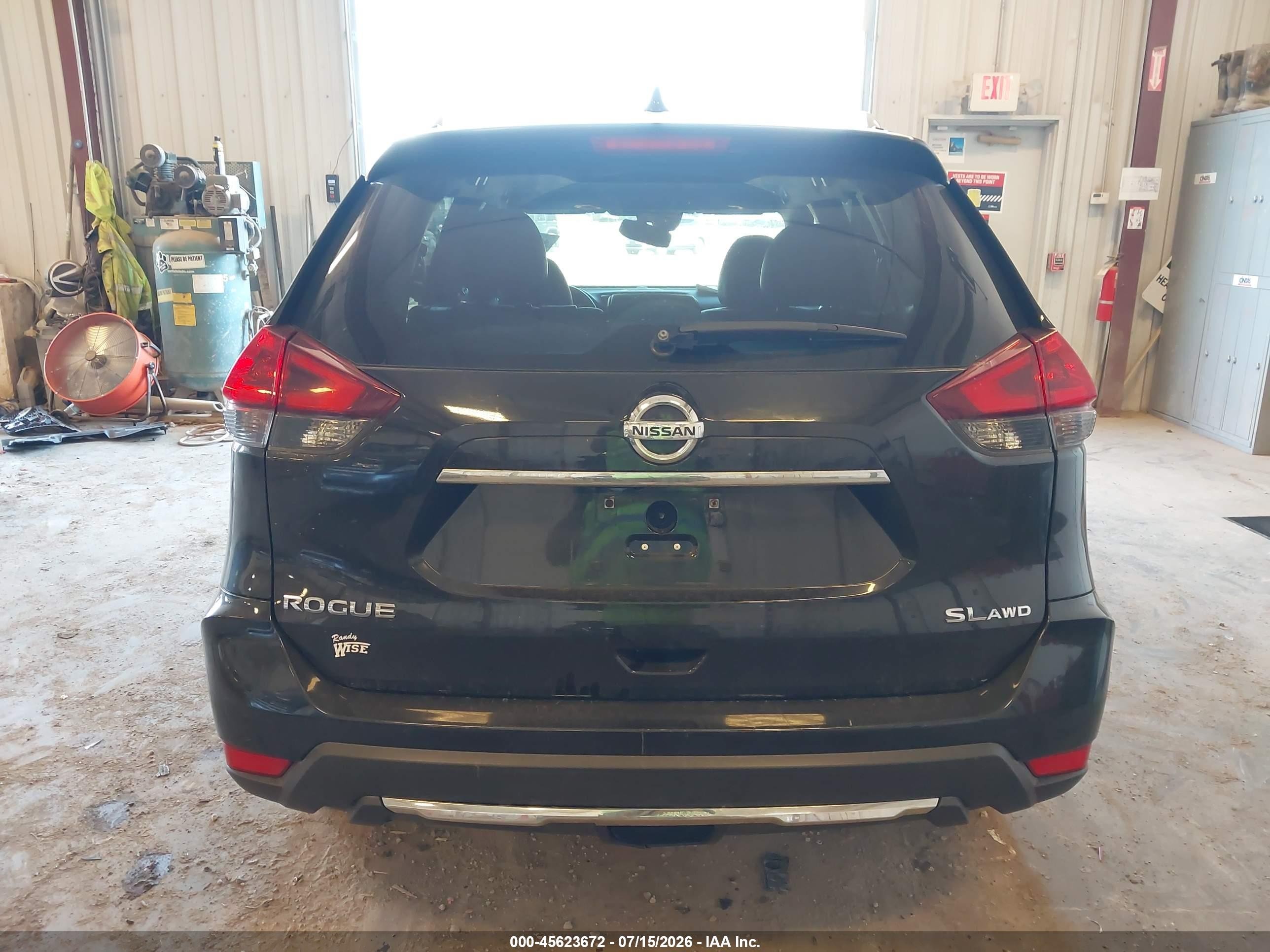 2018 Nissan Rogue Sl Black vin: 5N1AT2MV1JC728404