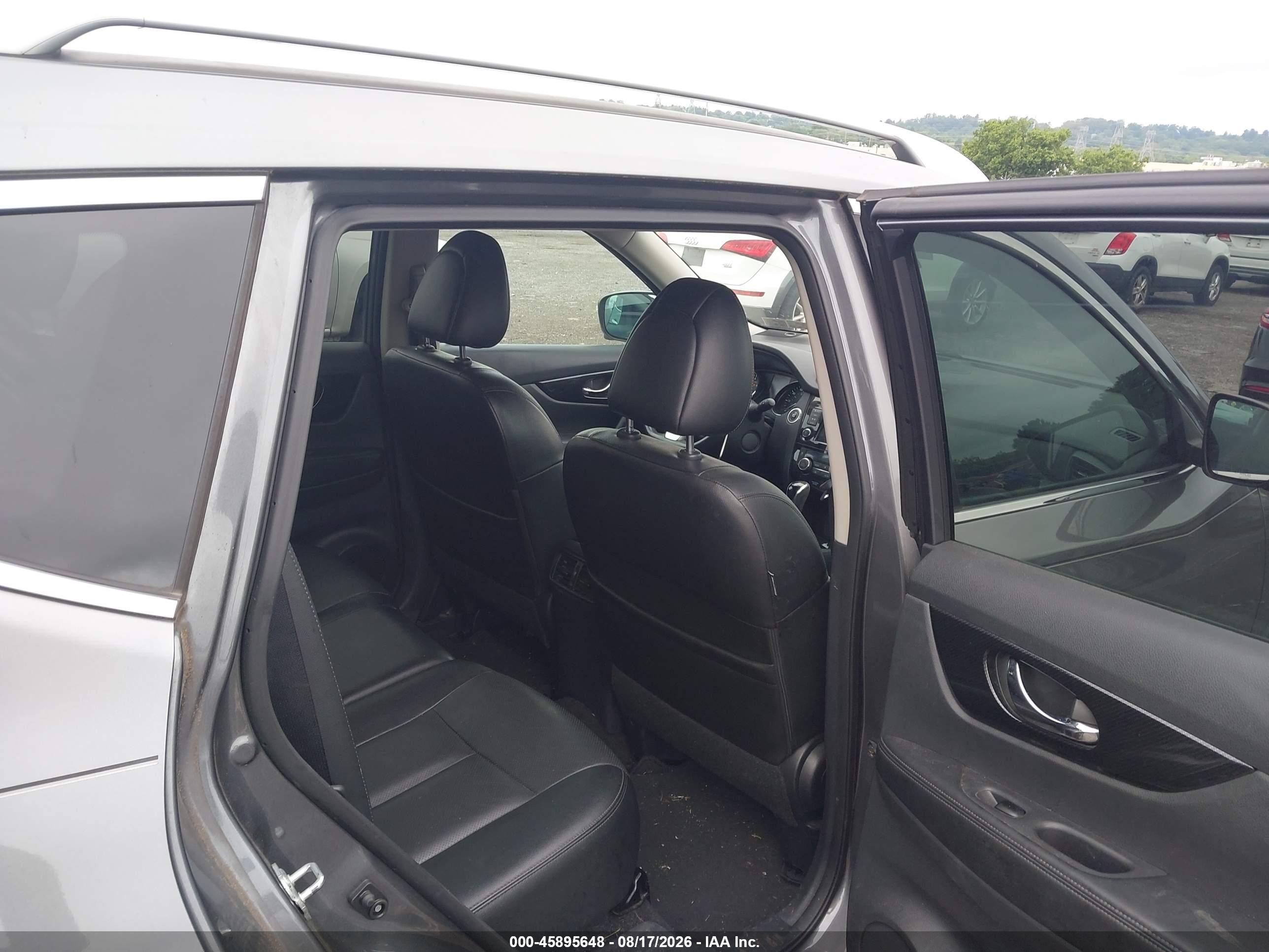 2018 Nissan Rogue Sl Gray vin: 5N1AT2MV1JC729391