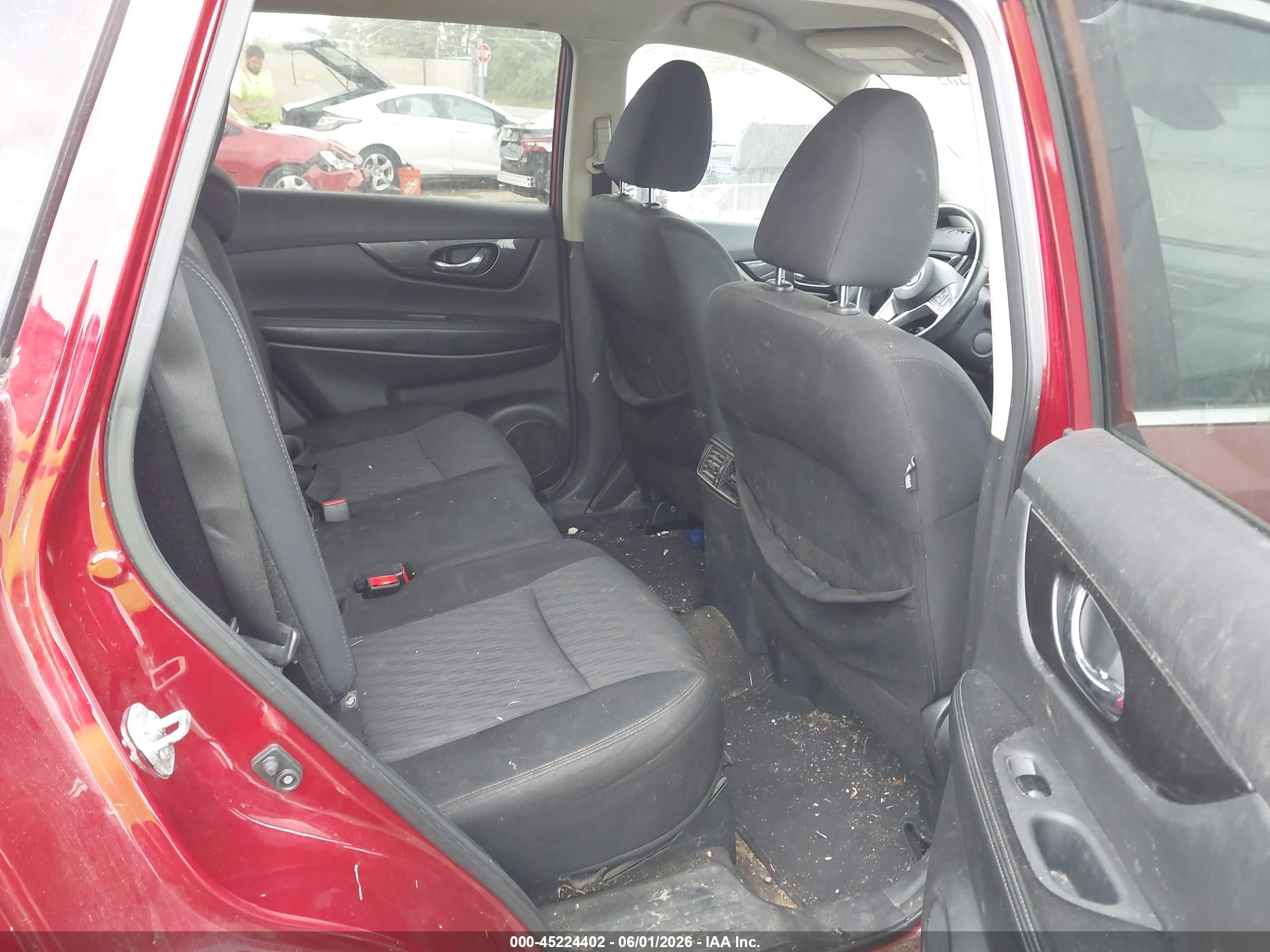 2019 Nissan Rogue Sv Red vin: 5N1AT2MV1KC790502