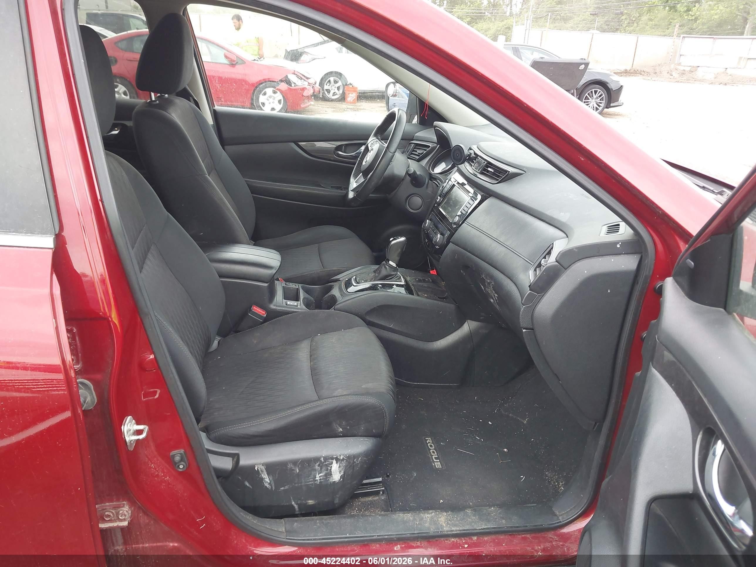 2019 Nissan Rogue Sv Red vin: 5N1AT2MV1KC790502