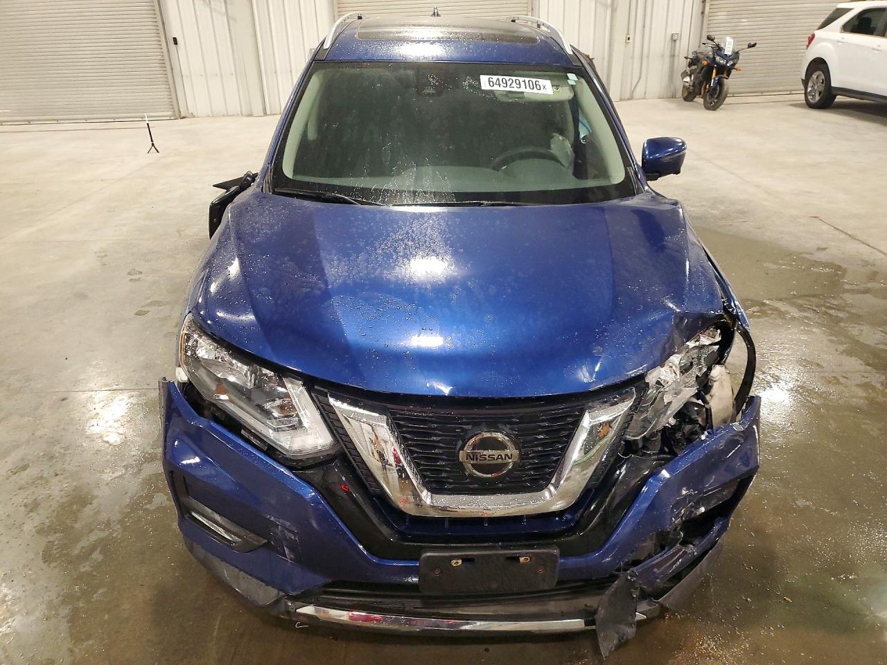 2020 Nissan Rogue S Blue vin: 5N1AT2MV1LC810832