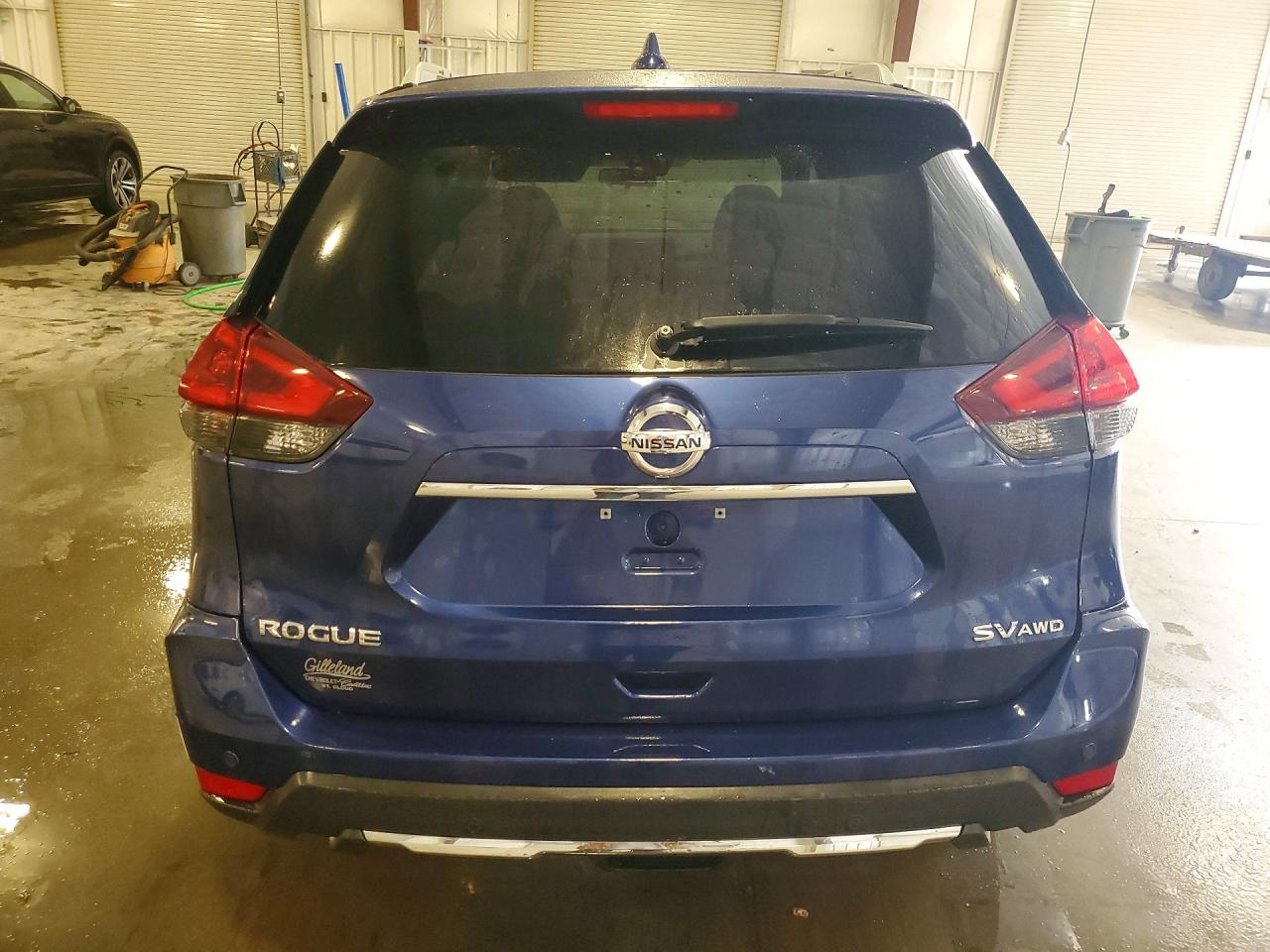 2020 Nissan Rogue S Blue vin: 5N1AT2MV1LC810832
