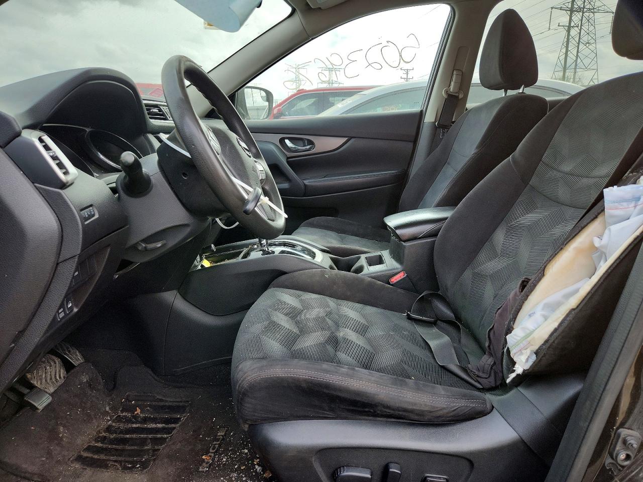 2014 Nissan Rogue Sv Black vin: 5N1AT2MV2EC767993