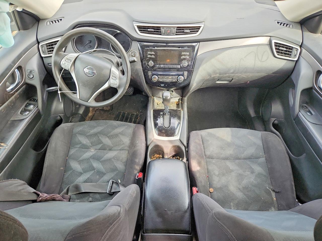 2014 Nissan Rogue Sv Black vin: 5N1AT2MV2EC767993