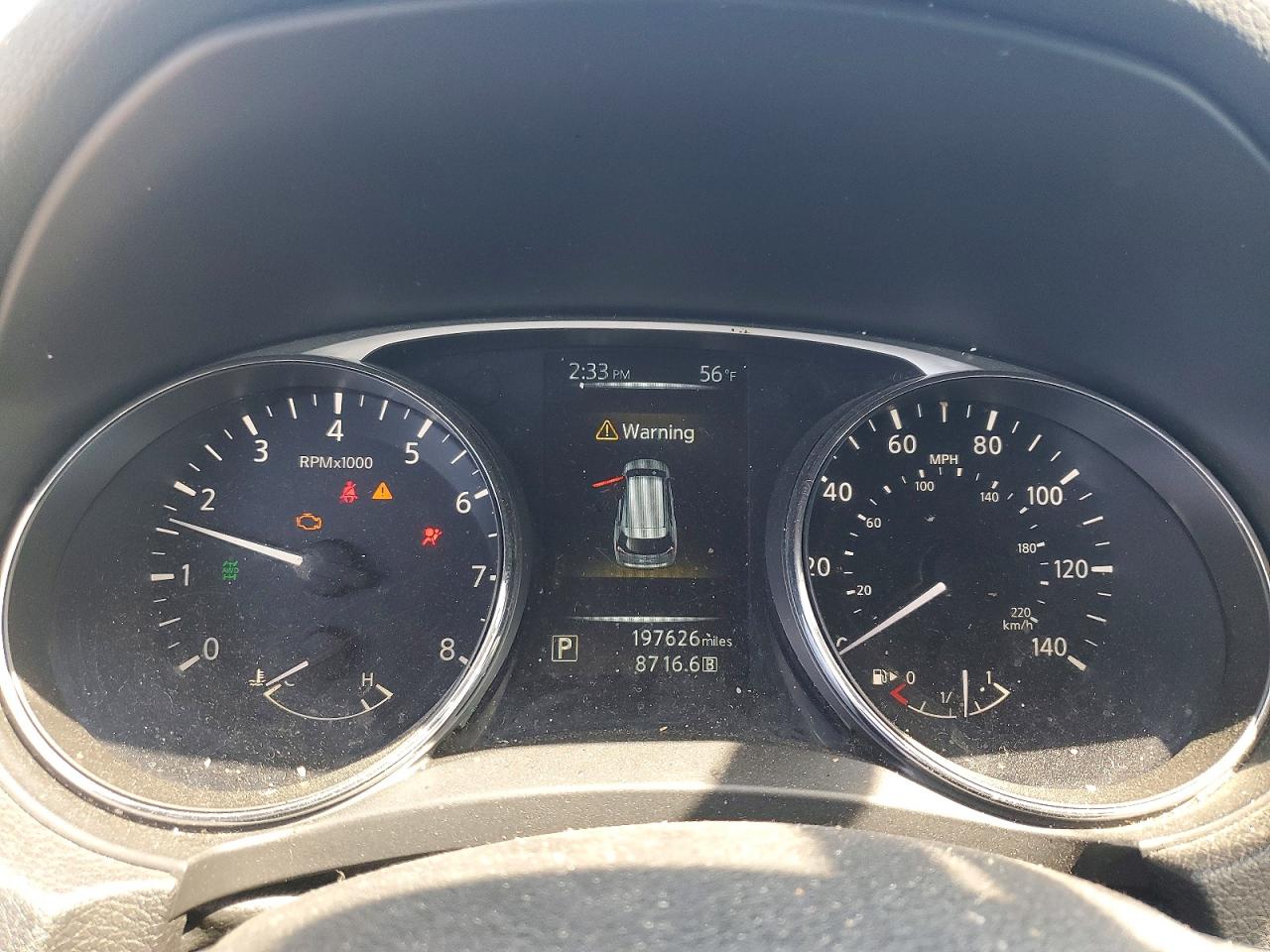 2014 Nissan Rogue Sv Black vin: 5N1AT2MV2EC767993