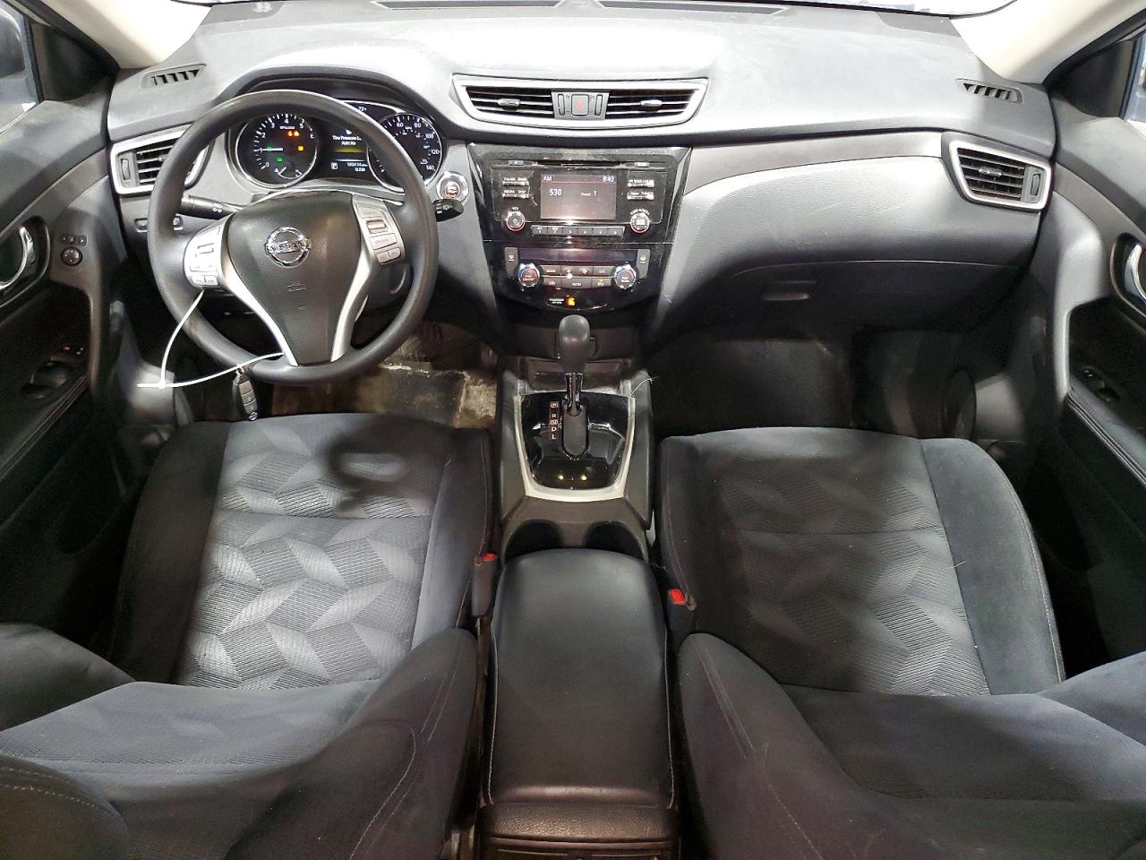 2014 Nissan Rogue Sv Silver vin: 5N1AT2MV2EC788956