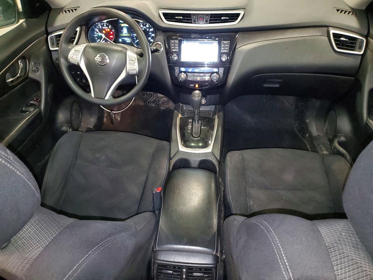 2014 Nissan Rogue S Green vin: 5N1AT2MV2EC790366