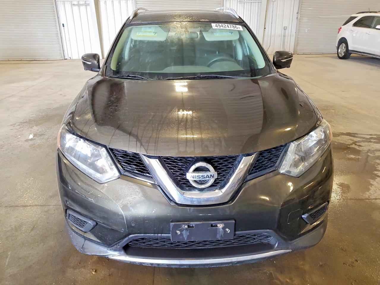 2014 Nissan Rogue S Green vin: 5N1AT2MV2EC790366