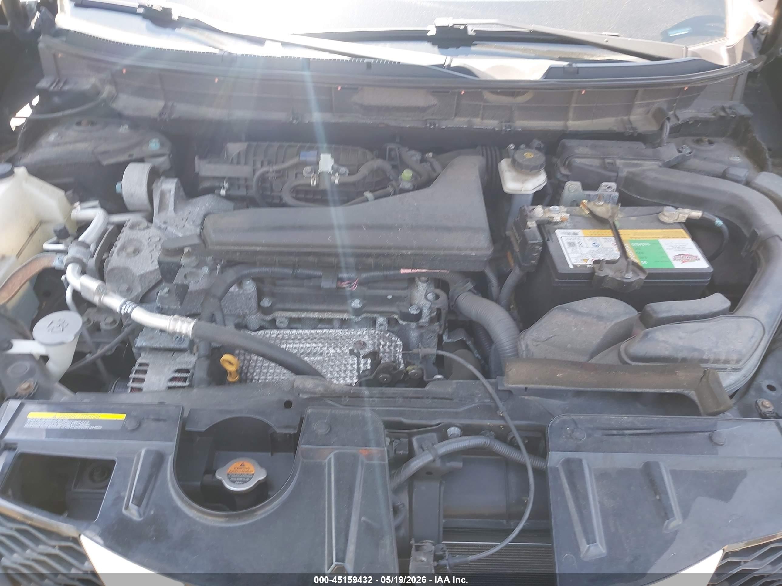 2014 Nissan Rogue Sl Gray vin: 5N1AT2MV2EC791856