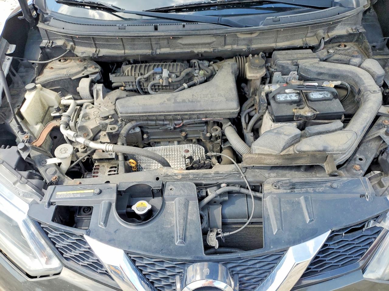 2014 Nissan Rogue Sl Green vin: 5N1AT2MV2EC794806