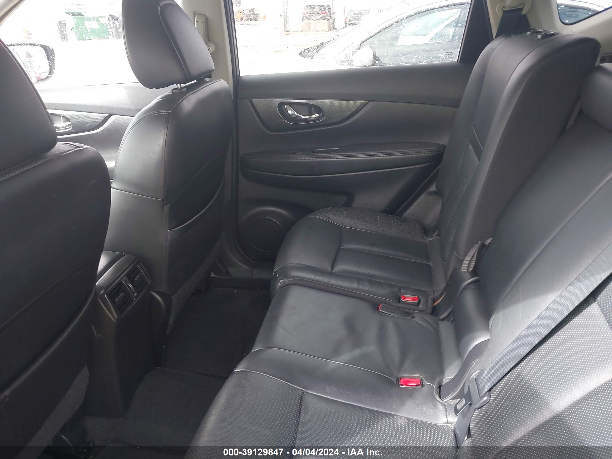 2014 Nissan Rogue Sl Gray vin: 5N1AT2MV2EC798919