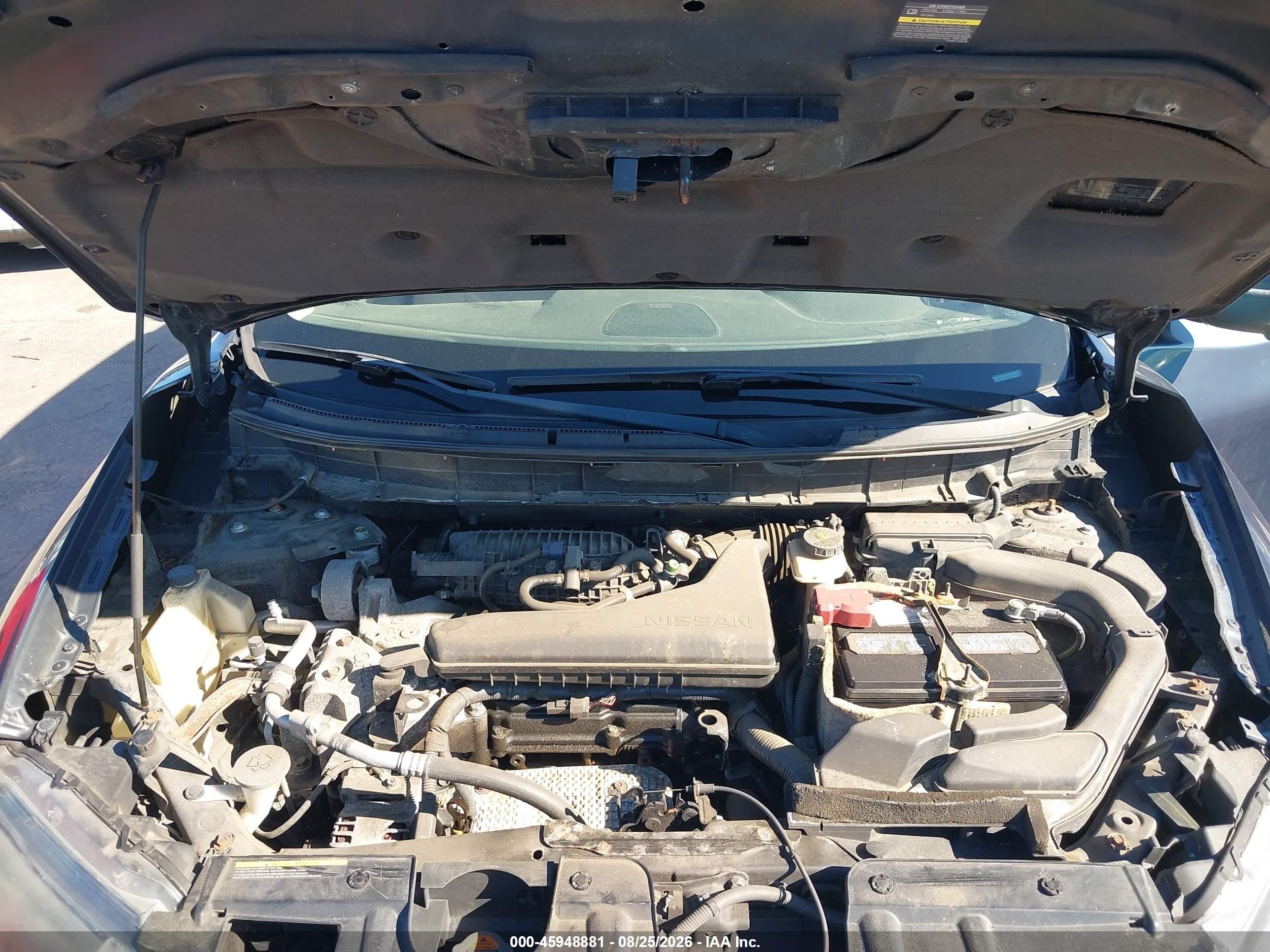 2014 Nissan Rogue Sl Dark Blue vin: 5N1AT2MV2EC806565