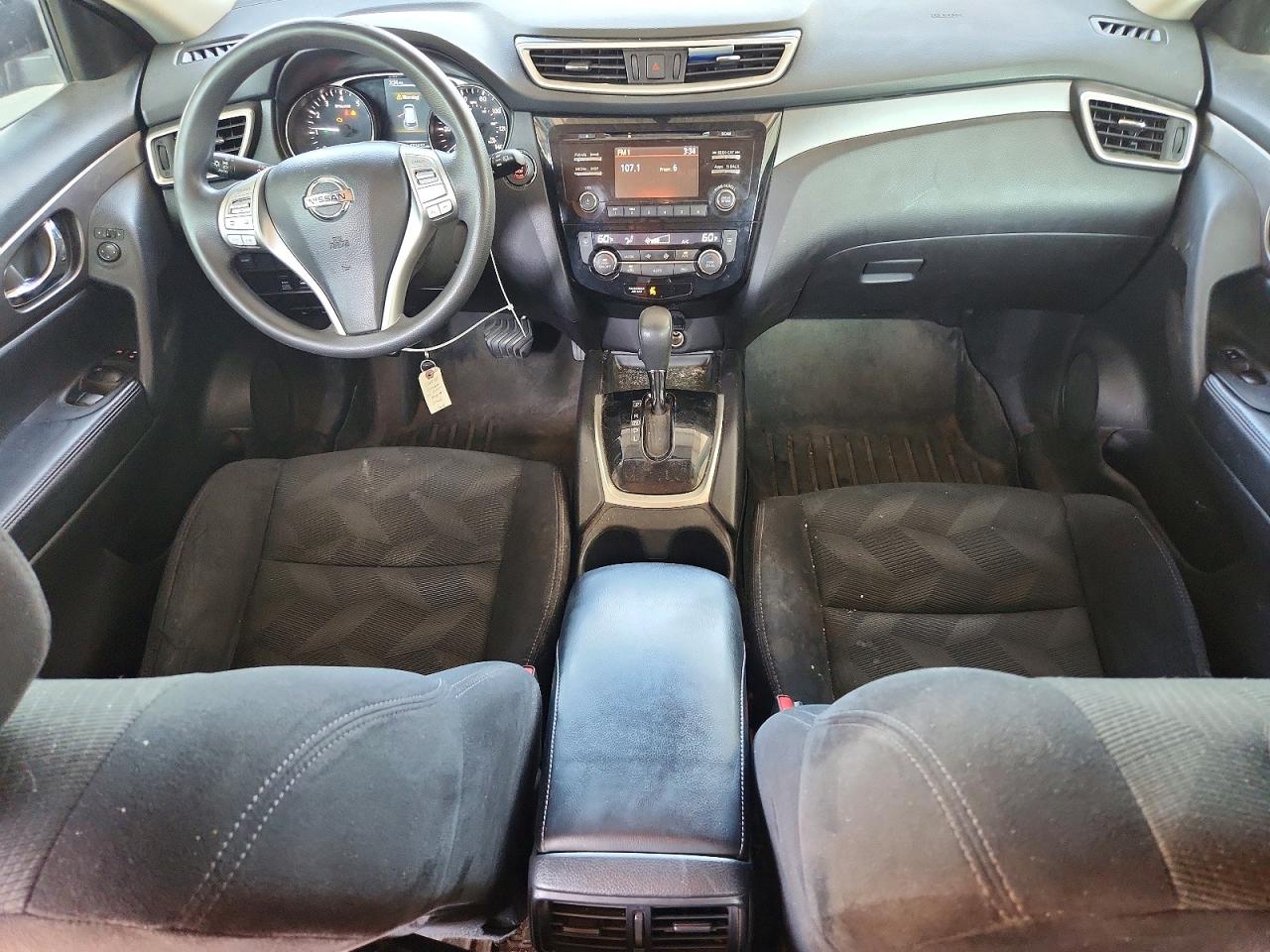 2014 Nissan Rogue Sv Черный vin: 5N1AT2MV2EC844975