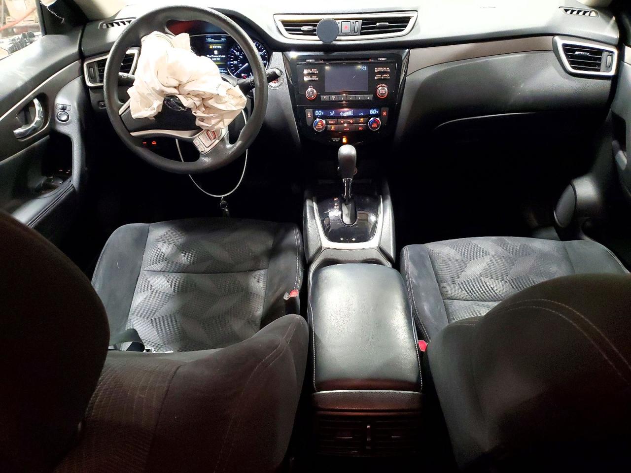 2014 Nissan Rogue Sv Black vin: 5N1AT2MV2EC851005