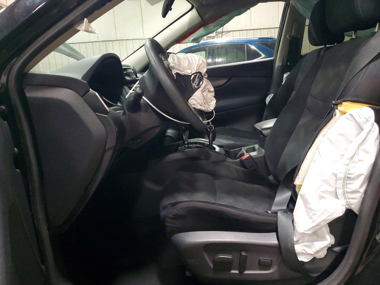 2014 Nissan Rogue Sv Black vin: 5N1AT2MV2EC851005