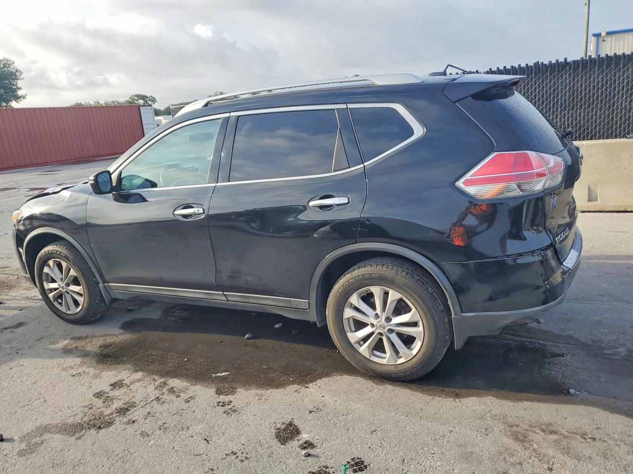 2014 Nissan Rogue Sv Black vin: 5N1AT2MV2EC864269