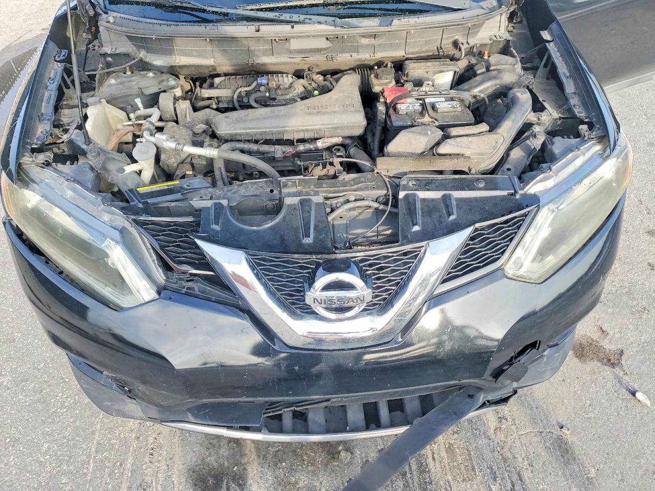 2014 Nissan Rogue Sv Black vin: 5N1AT2MV2EC864269