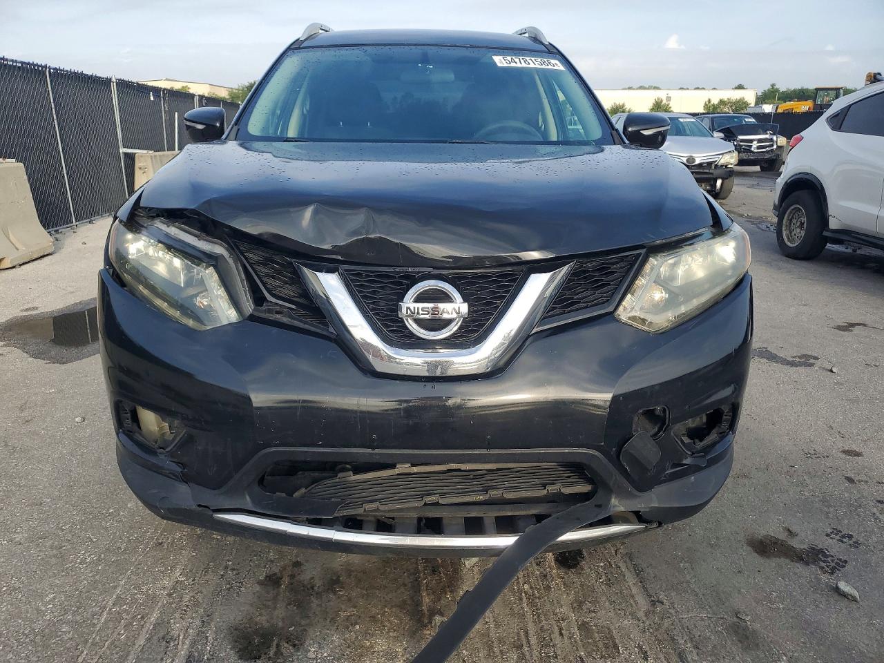 2014 Nissan Rogue Sv Black vin: 5N1AT2MV2EC864269