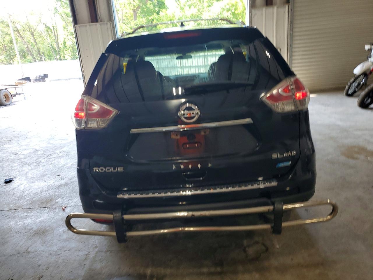 2014 Nissan Rogue Sl Black vin: 5N1AT2MV2EC864773