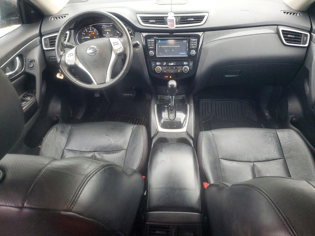 2014 Nissan Rogue Sl Gray vin: 5N1AT2MV2EC870850