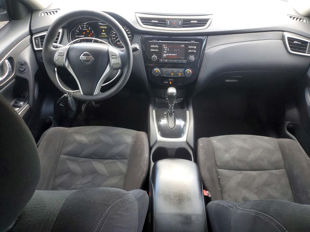 2015 Nissan Rogue S Silver vin: 5N1AT2MV2FC750998