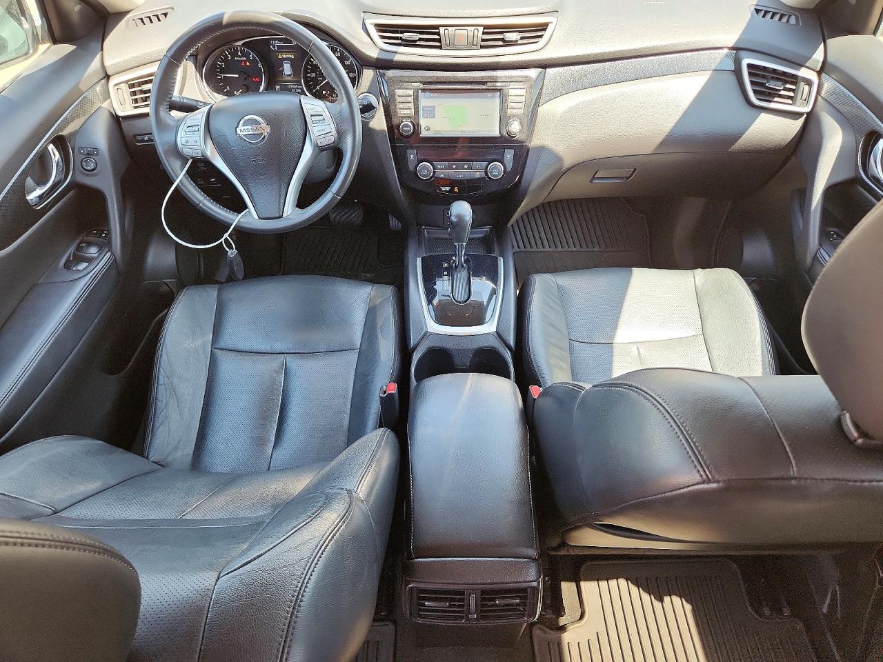 2015 Nissan Rogue Sl Gray vin: 5N1AT2MV2FC762648