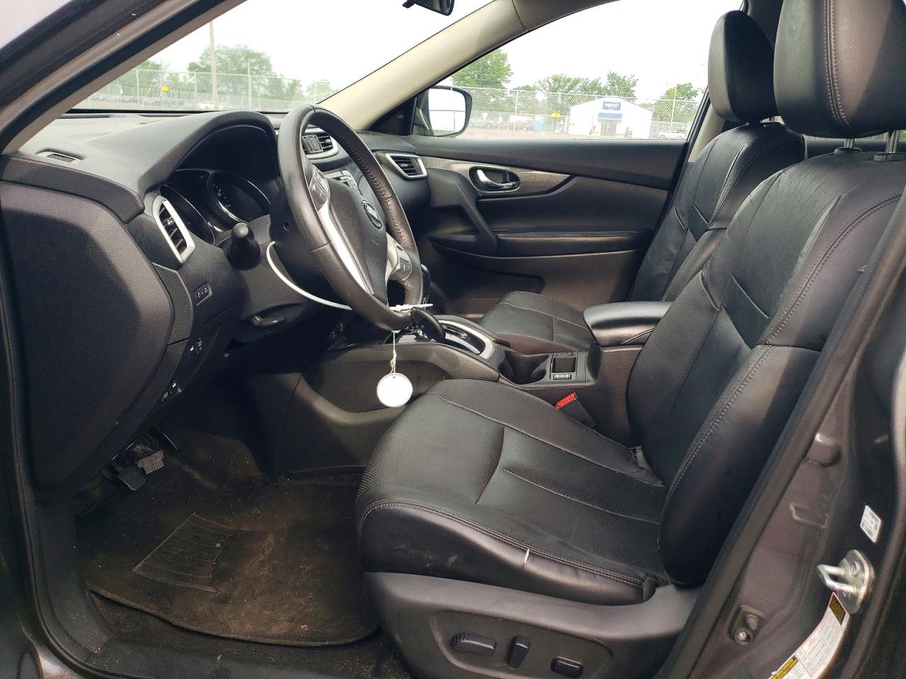 2015 Nissan Rogue Sl Gray vin: 5N1AT2MV2FC771267
