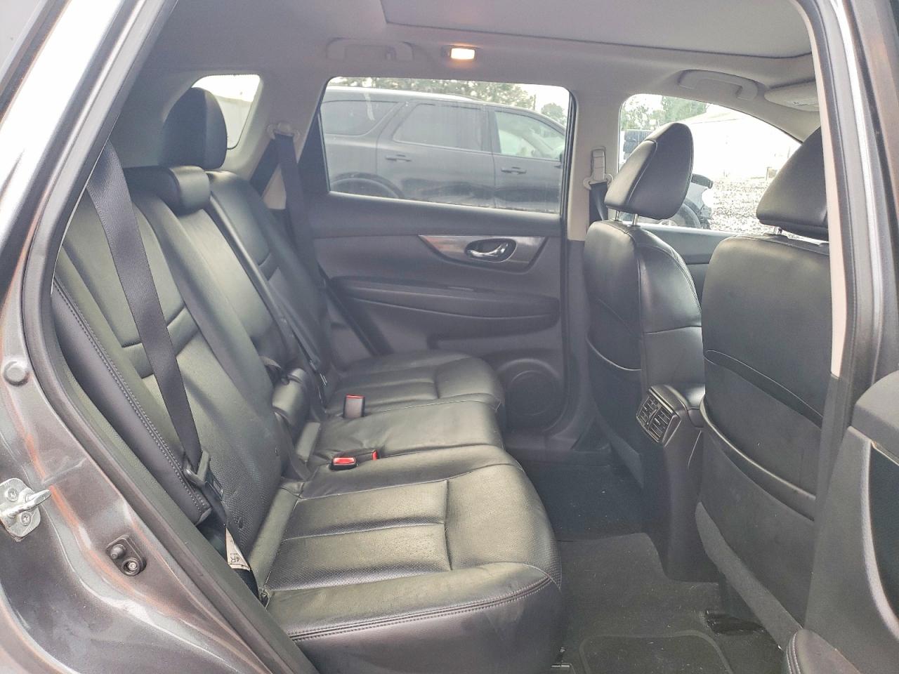 2015 Nissan Rogue Sl Gray vin: 5N1AT2MV2FC771267