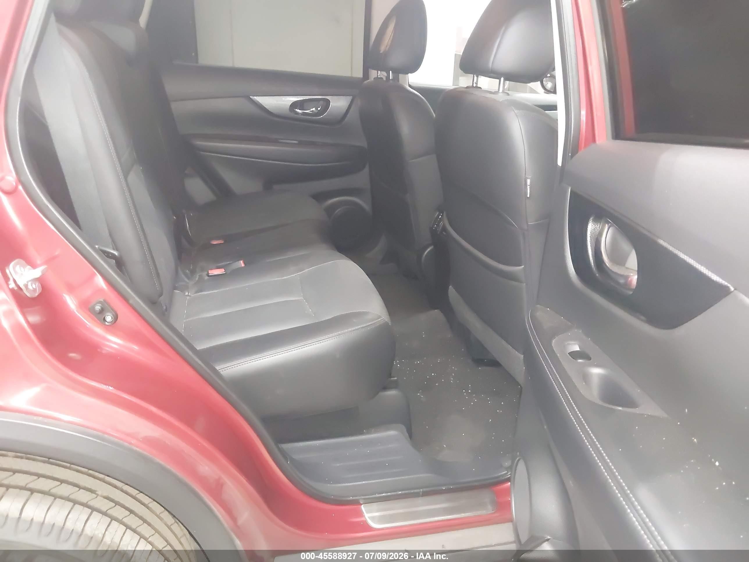 2015 Nissan Rogue Sl Красный vin: 5N1AT2MV2FC776131