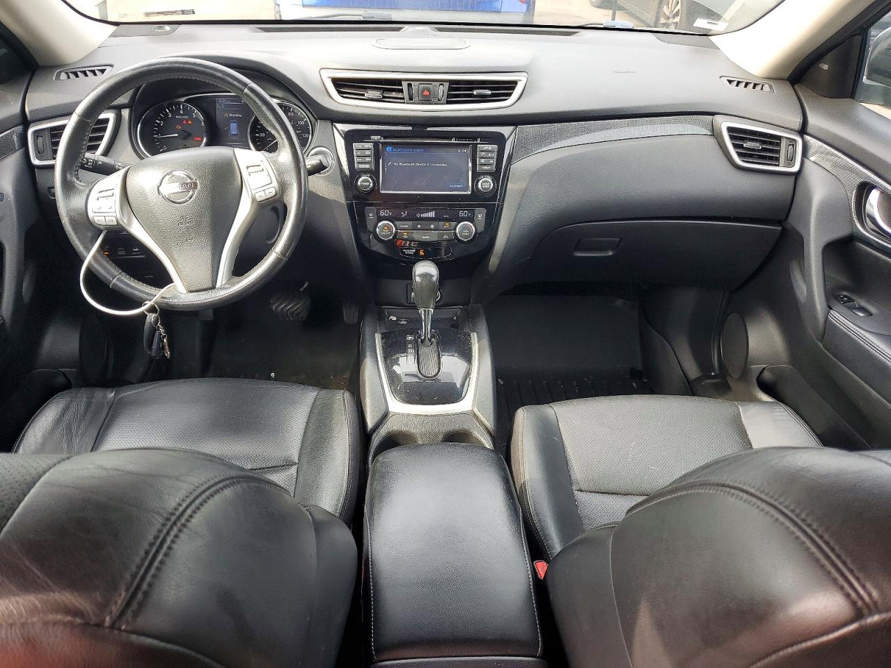 2015 Nissan Rogue Sl Green vin: 5N1AT2MV2FC789834