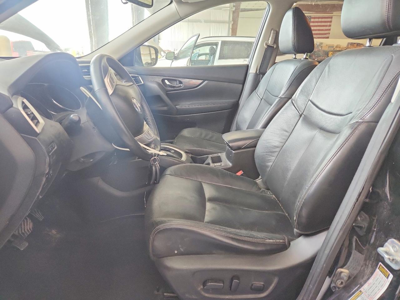 2015 Nissan Rogue Sl Черный vin: 5N1AT2MV2FC823268