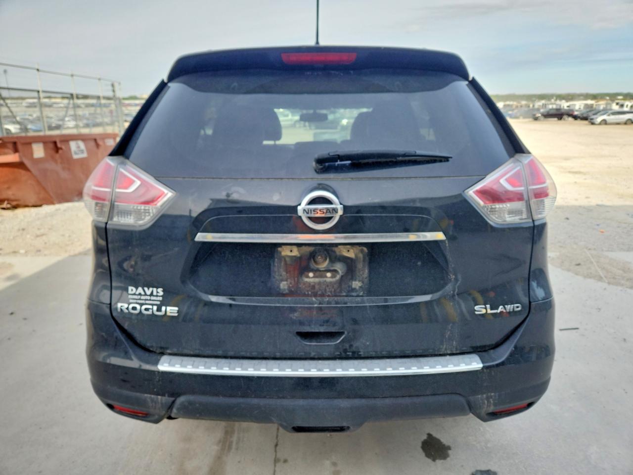 2015 Nissan Rogue Sl Черный vin: 5N1AT2MV2FC823268