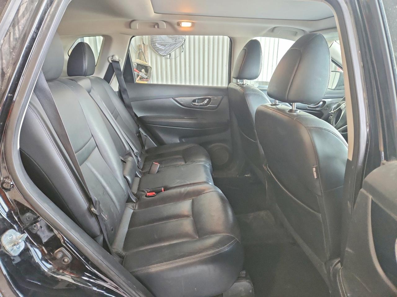 2015 Nissan Rogue Sl Черный vin: 5N1AT2MV2FC823268