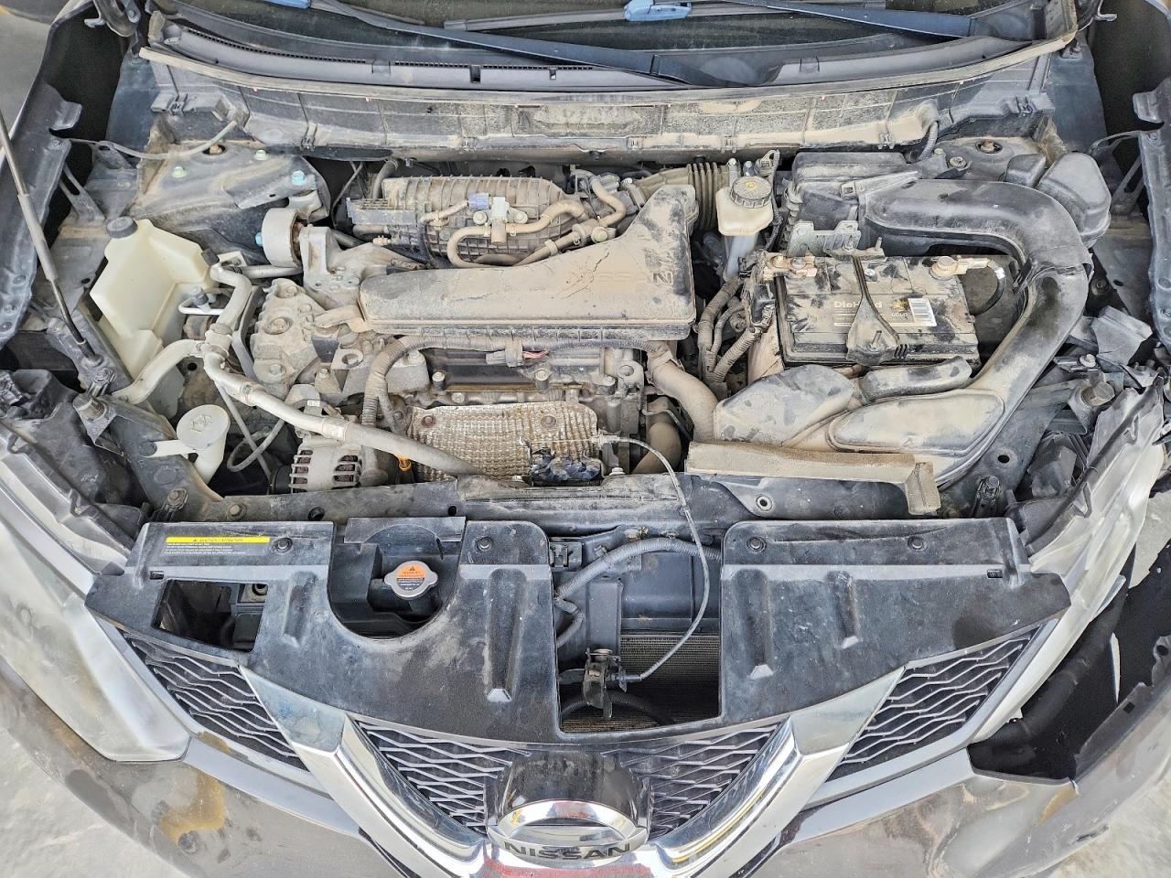 2015 Nissan Rogue Sl Черный vin: 5N1AT2MV2FC823268