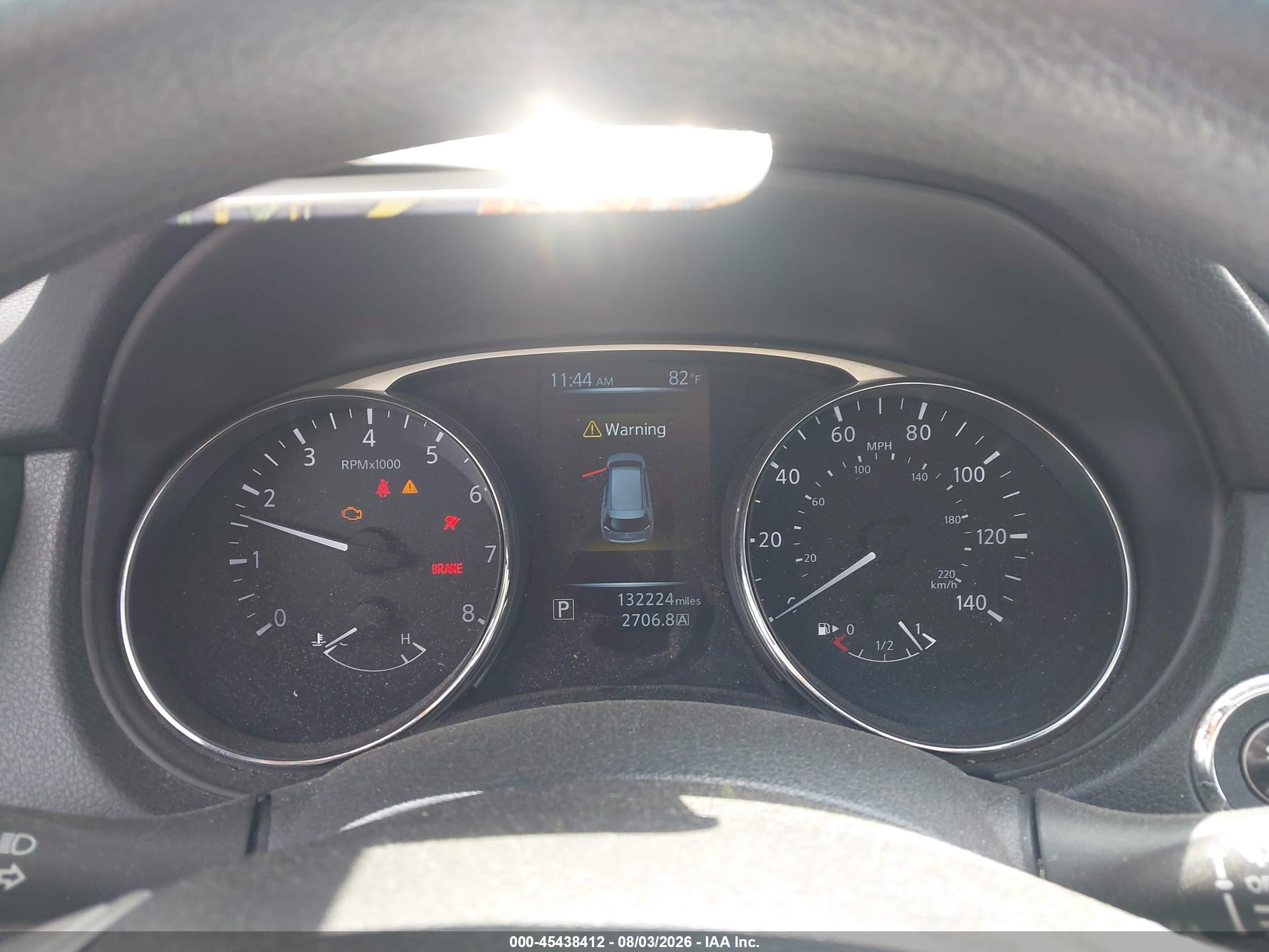 2015 Nissan Rogue Sv Blue vin: 5N1AT2MV2FC829135