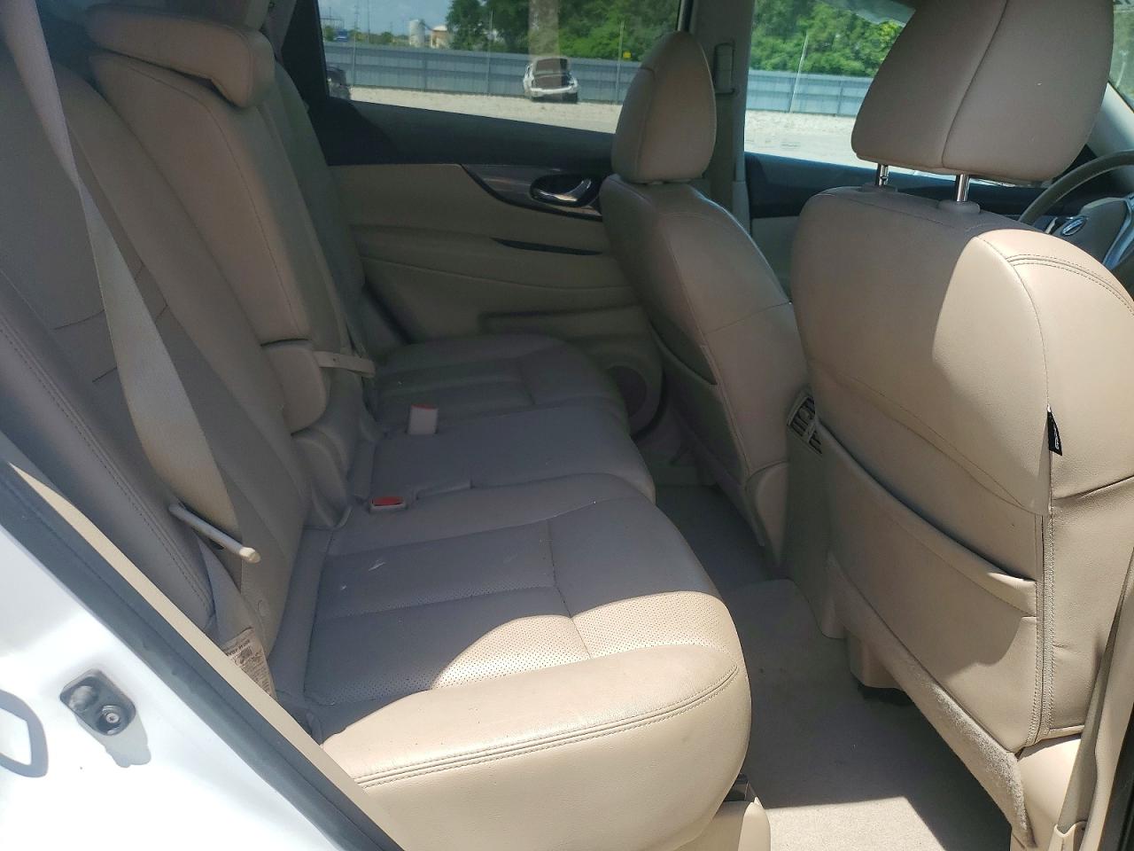 2015 Nissan Rogue S White vin: 5N1AT2MV2FC830270