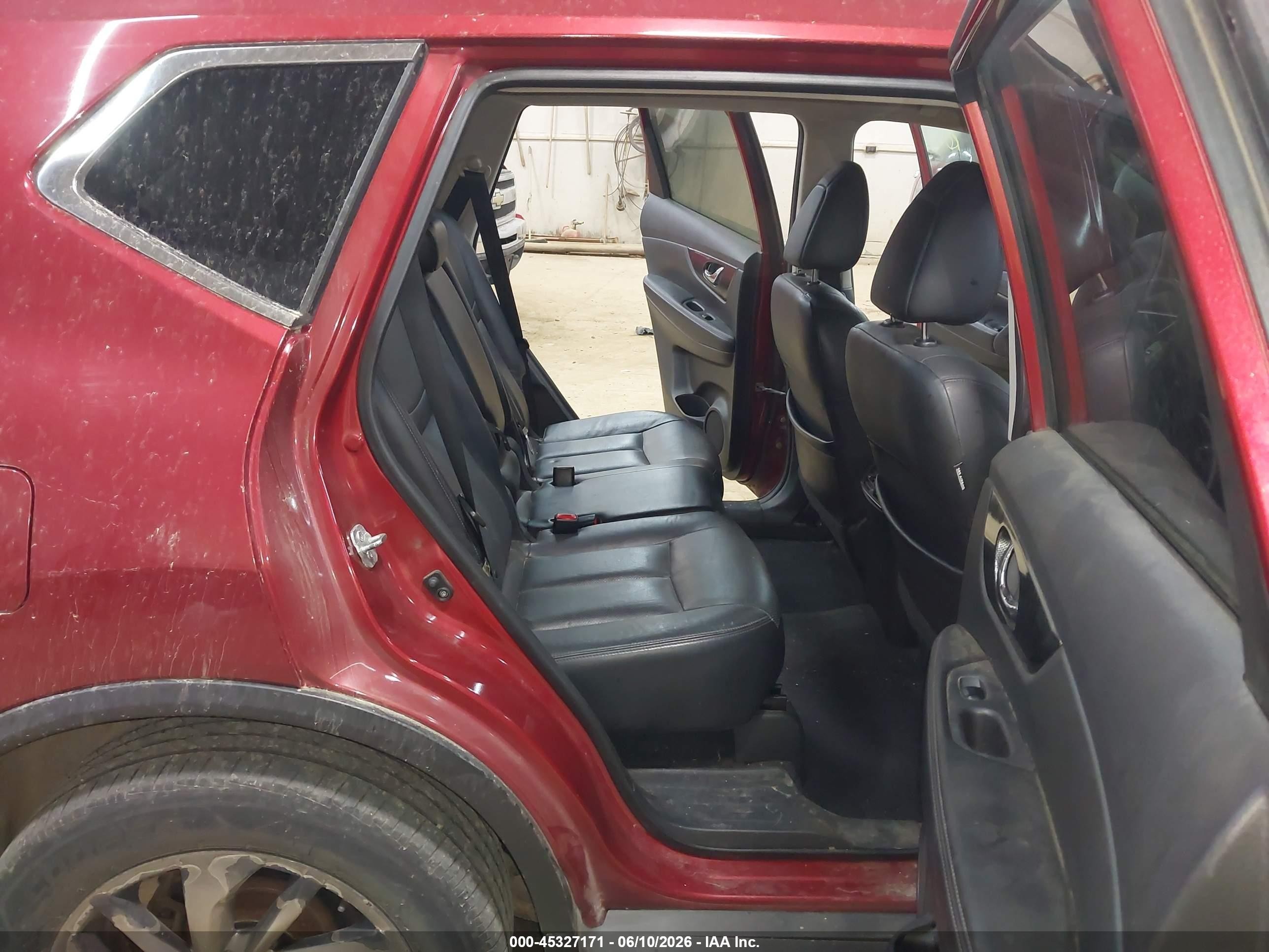 2015 Nissan Rogue Sl Красный vin: 5N1AT2MV2FC830284