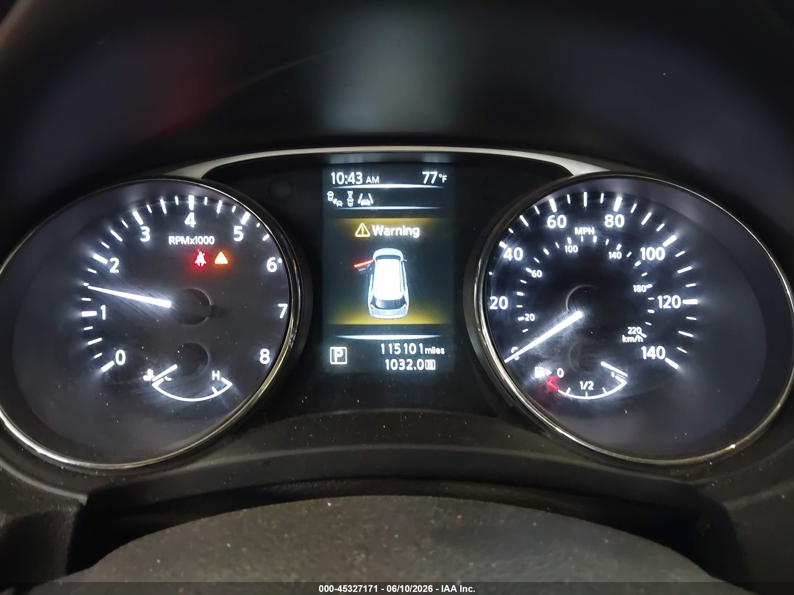 2015 Nissan Rogue Sl Красный vin: 5N1AT2MV2FC830284