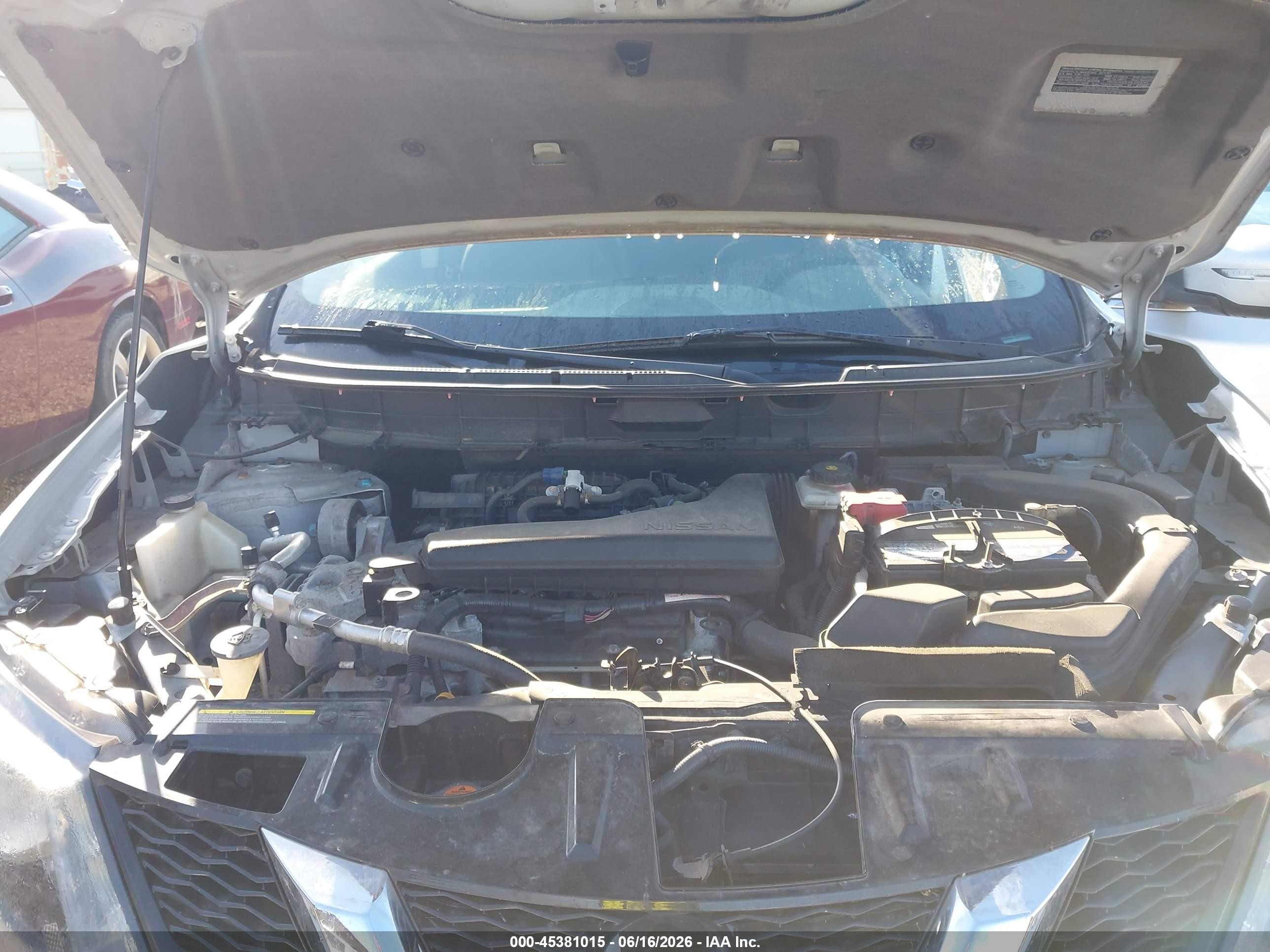 2015 Nissan Rogue Sl Silver vin: 5N1AT2MV2FC833153