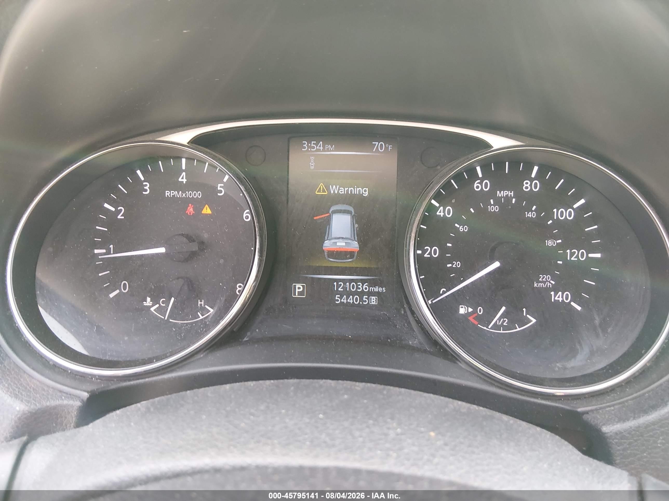 2015 Nissan Rogue Sl Blue vin: 5N1AT2MV2FC849885
