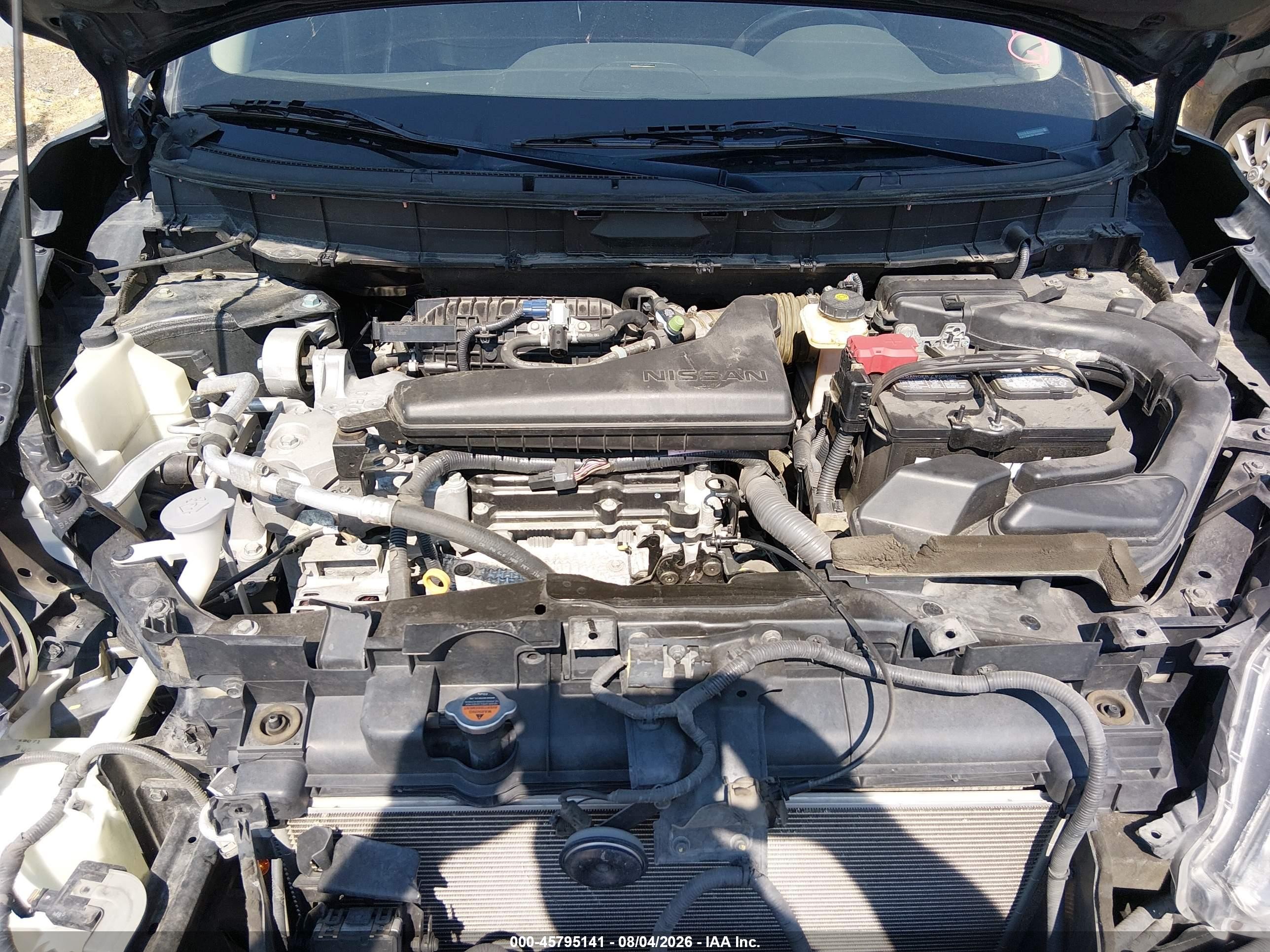 2015 Nissan Rogue Sl Blue vin: 5N1AT2MV2FC849885