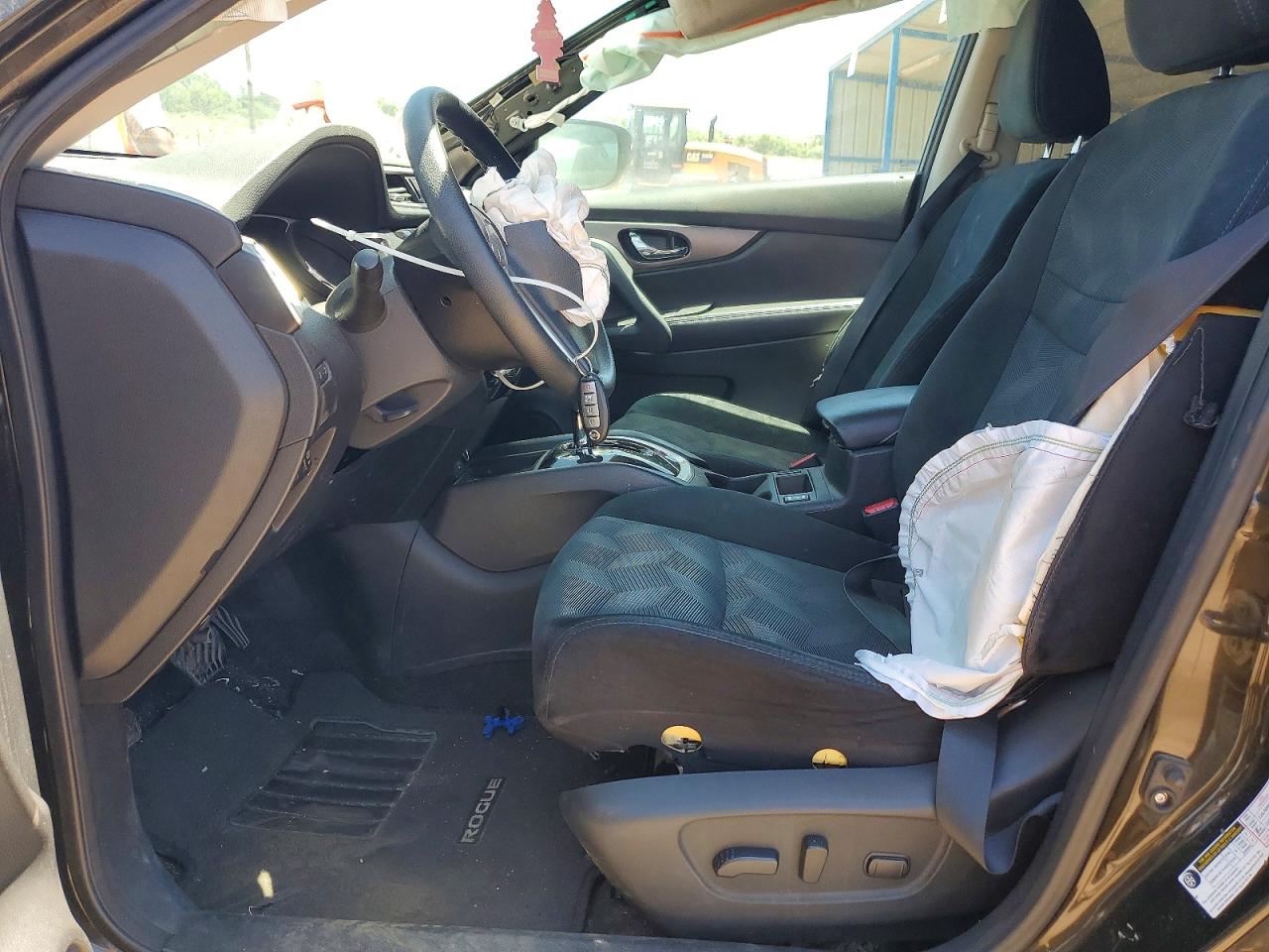 2015 Nissan Rogue Sv Черный vin: 5N1AT2MV2FC852558